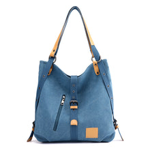 Load image into Gallery viewer, Women's Large Capacity Canvas Shoulder Bag
