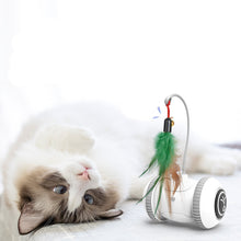 Load image into Gallery viewer, Interactive Cat Toy With Interchangeable Pet Feather Toys
