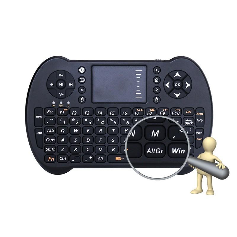 Wireless QWERTY Keyboard Air Mouse Combo