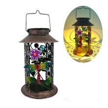 Load image into Gallery viewer, Iron Solar Lights LED Garden Lamp Table Lamp Solar Lantern
