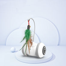 Load image into Gallery viewer, Interactive Cat Toy With Interchangeable Pet Feather Toys

