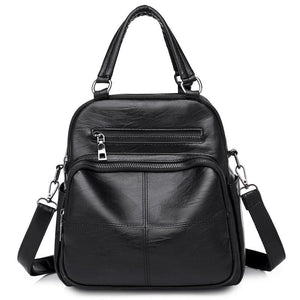 Women's Soft Leather Shoulder Bag Women's Backpack