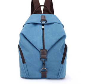 Fashion Canvas Handbag Retro Casual College Wind Backpack