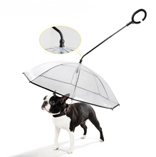 Load image into Gallery viewer, Hot Selling Transparent Pet Supplies Adjustable Pet Umbrella
