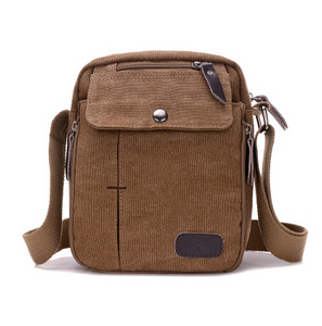 Men Women Casual Small Messenger Bag Canvas Shoulder Bag