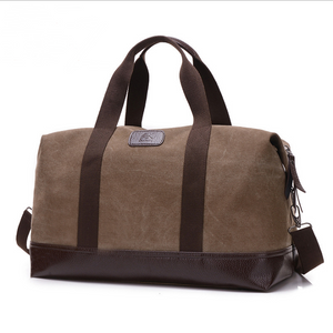 Canvas Handbag Men's Casual Shoulder Portable Travel Bag