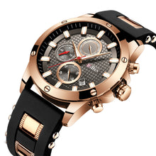 Load image into Gallery viewer, Men's High Quality Watch With Silicone Band
