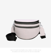 Load image into Gallery viewer, Fashion Lady's Leather One-Shoulder Saddle Bag

