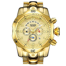 Load image into Gallery viewer, Waterproof Quartz Watch With Large Dial For Men
