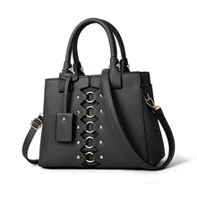 Load image into Gallery viewer, Japanese Style PU Leather Handbag For Women
