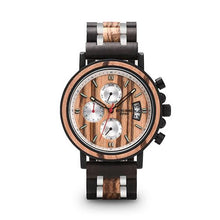Load image into Gallery viewer, Multifunctional Solid Wood Watch
