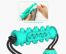 Load image into Gallery viewer, Dog Chew Toys Pet Toothbrush Rubber Bones Teeth Cleaning
