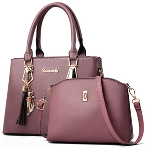 High Quality Two-Piece PU Handbag For Women