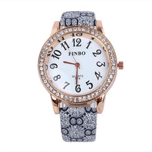 Load image into Gallery viewer, Full Diamond Mesh Women's Belt Watch
