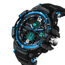 Load image into Gallery viewer, Dual Display Electronic Watch

