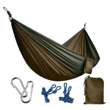 Load image into Gallery viewer, High Quality Portable Nylon Outdoor Backpacking Hammock
