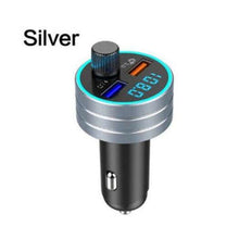 Load image into Gallery viewer, Bluetooth Transmitter Receiver Dual Usb Car Charger
