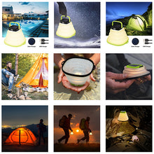 Load image into Gallery viewer, Collapsible Camping Light IP68 Waterproof Solar Foldable
