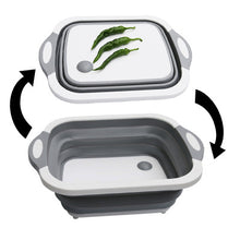 Load image into Gallery viewer, Plastic Multifunctional Folding Cutting Board
