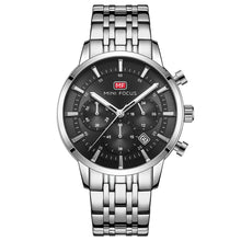 Load image into Gallery viewer, Waterproof Steel Band Large Dial Luminous Quartz Watch
