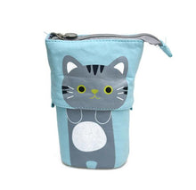 Load image into Gallery viewer, Cat Cute Fashion Portable Flexible Pencil Zipper Case
