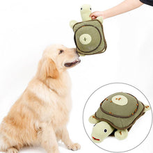 Load image into Gallery viewer, Dog Puzzle Tortoise Plush Toy
