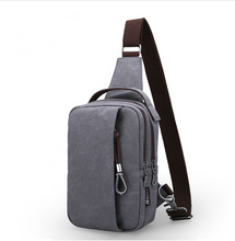 Load image into Gallery viewer, Men&#39;s Canvas Cross Body Bag
