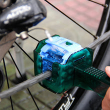 Load image into Gallery viewer, Bicycle Chain Cleaner Scrubber Brush Cycling Cleaning Kit
