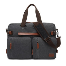 Load image into Gallery viewer, Multifunctional Men's Canvas Messenger Bag
