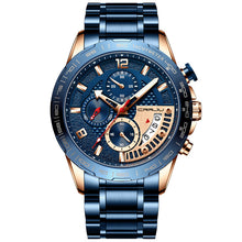 Load image into Gallery viewer, Stainless Steel Band Business Watch For Men's Casual Life
