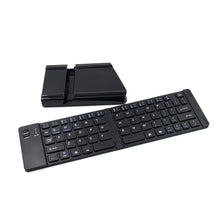 Load image into Gallery viewer, Folding Metal Bluetooth Foldable Keyboard Mini Bluetooth
