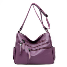Load image into Gallery viewer, PU Leather Casual Soft Leather Women's Messenger Bag
