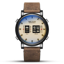 Load image into Gallery viewer, Fashion Feature Sports Business Leather Quartz Watch
