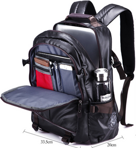 Men's Waterproof Business Leisure Travel Bag Backpack