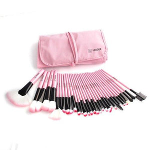 32Pcs Makeup Brush Foundation Eye Shadows Powder Brushes