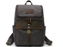 Load image into Gallery viewer, Breathable Outdoor Canvas Travel Backpack
