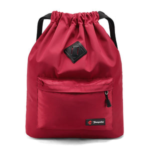 Unisex Waterproof Drawstring Backpack