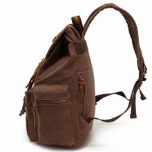 Load image into Gallery viewer, Men's And Women's Canvas Large Capacity 15.6 Inches Backpack
