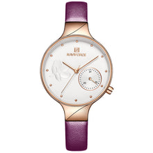 Load image into Gallery viewer, Waterproof Quartz Watch With PU Strap For Women

