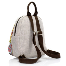 Load image into Gallery viewer, Retro Cotton and Linen Woven Backpack For Women
