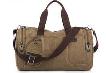 Load image into Gallery viewer, Large-capacity Canvas Duffel Bag For Hiking Tourism
