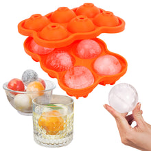 Load image into Gallery viewer, Large Ice Cube Maker Silicone Mold 6 Cell Ice Ball
