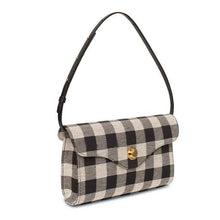 Load image into Gallery viewer, Fashion Plaid Canvas Single Shoulder Messenger Bag
