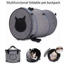Load image into Gallery viewer, Foldable Pet Cat Carrier Bag Outdoor Travel Cat Tunnel Toys
