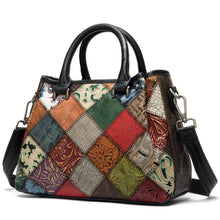 Load image into Gallery viewer, Women's Splicing Single Shoulder Messenger Bag
