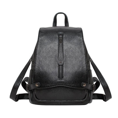 Women's Leather Shoulder Bag Backpack