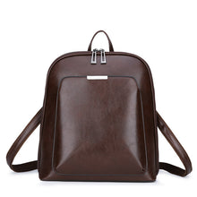Load image into Gallery viewer, Waterproof Multifunctional Fashion Oil Wax Leather Backpack
