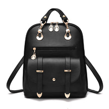Load image into Gallery viewer, Women's Fashion PU Leather Dual-use Backpack
