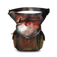 Load image into Gallery viewer, Oil Wax Leather Retro Men's Bag
