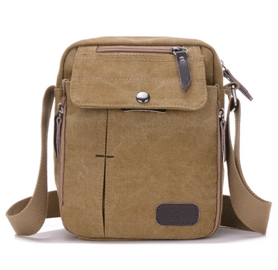 Men Women Casual Small Messenger Bag Canvas Shoulder Bag